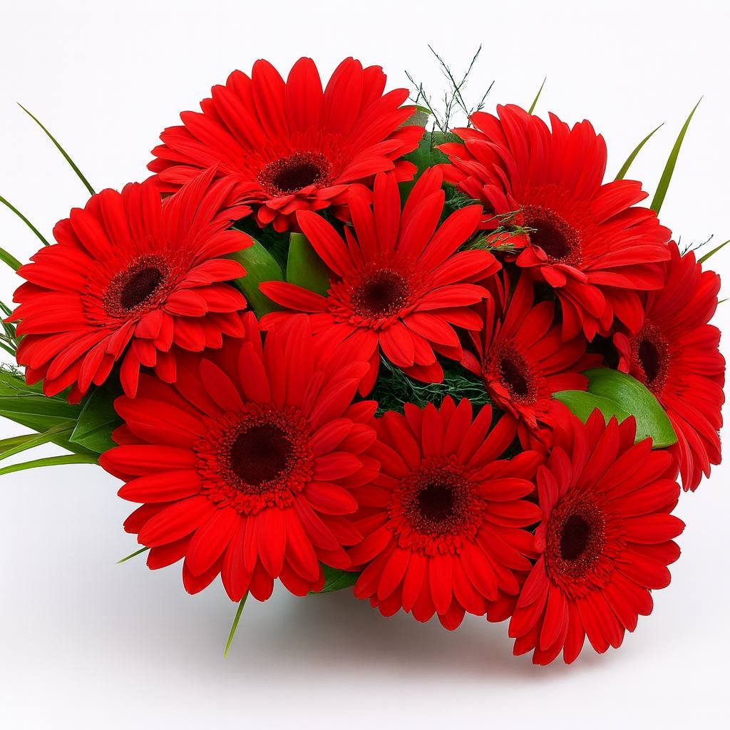 Kırmızı Gerbera Buketi - Görsel 3